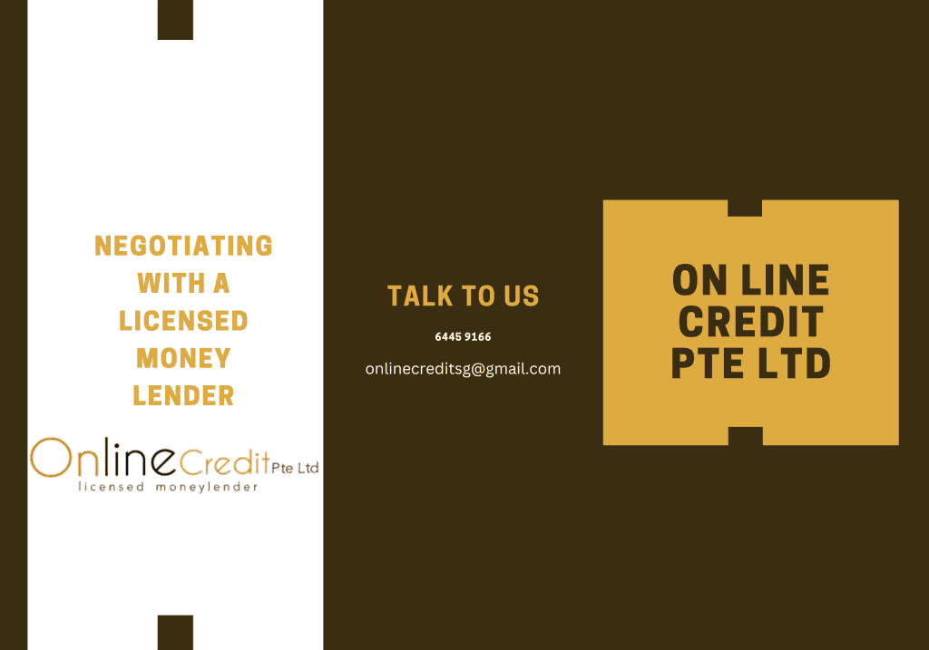 negotiate with a money lender in singapore negotiate with a money lender in singapore